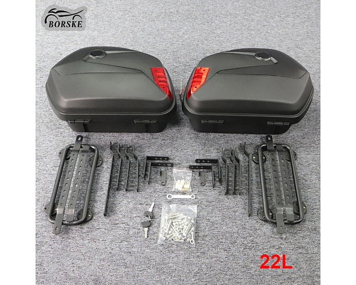 Motorcycle side box